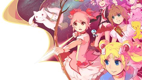 Lookibg up to magical girls